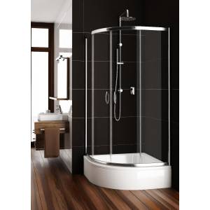 Душевая кабина Aquaform Nigra с раздвижными дверьми под глубокий поддон